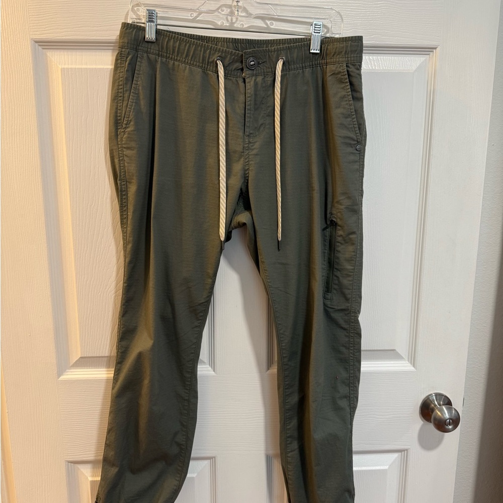 Vuori Dark Olive Joggers